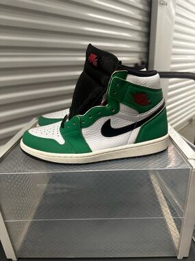 Nike Air Jordan 1 High White Green Black